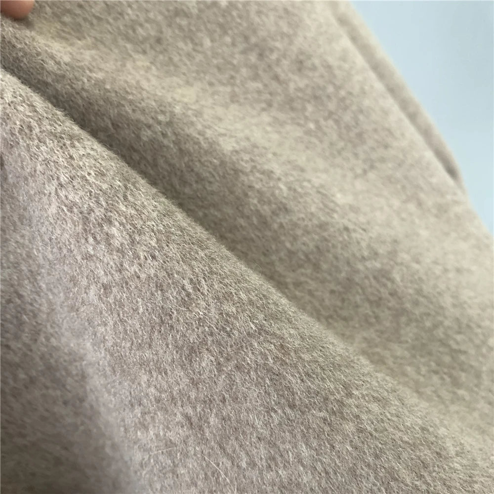 Close-up of gray fabric texture