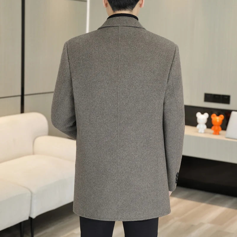 Woolberry Wool Coat, Detachable Down Liner