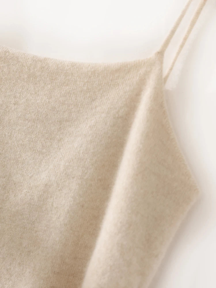 Close-up of beige fabric texture on a light background