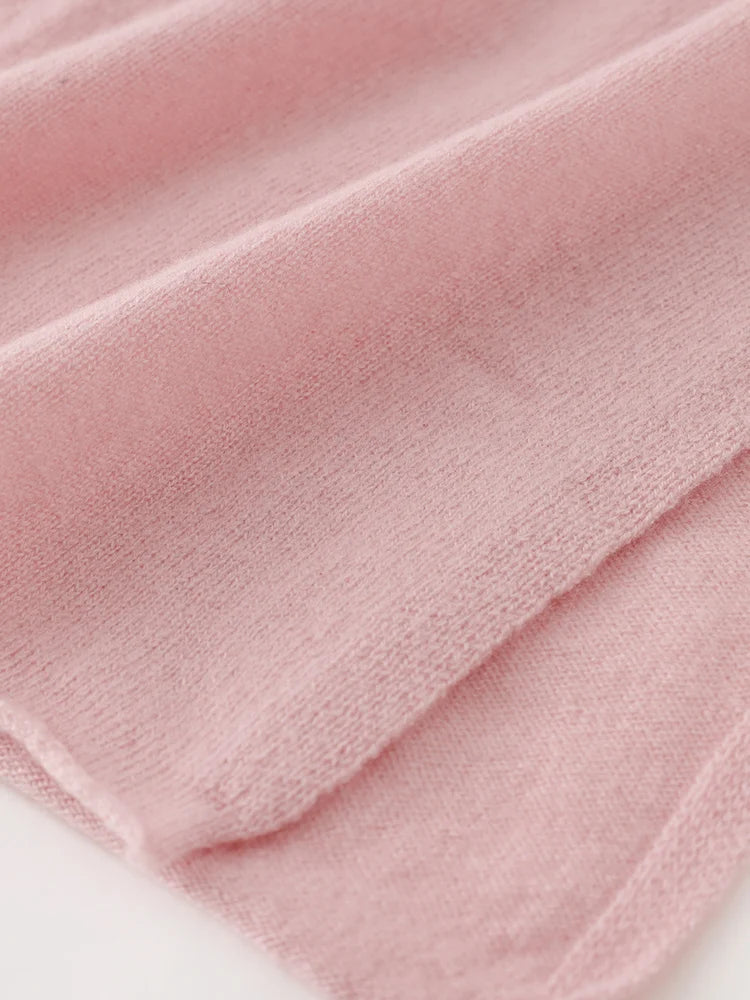 Close-up of a pink textured fabric