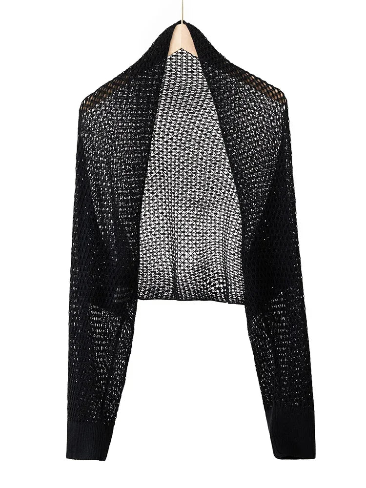 Black textured jacket on a white background