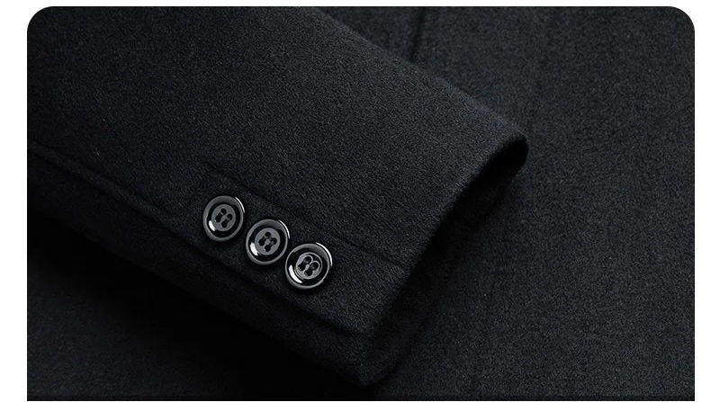 Woolberry Long Wool Coat, Duck Down Liner