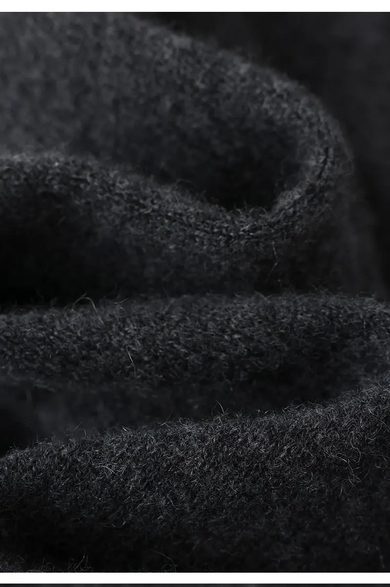 Close-up of dark textured fabric