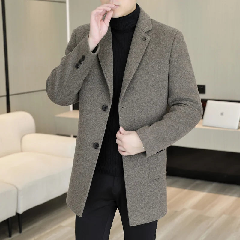 Woolberry Wool Coat, Detachable Down Liner