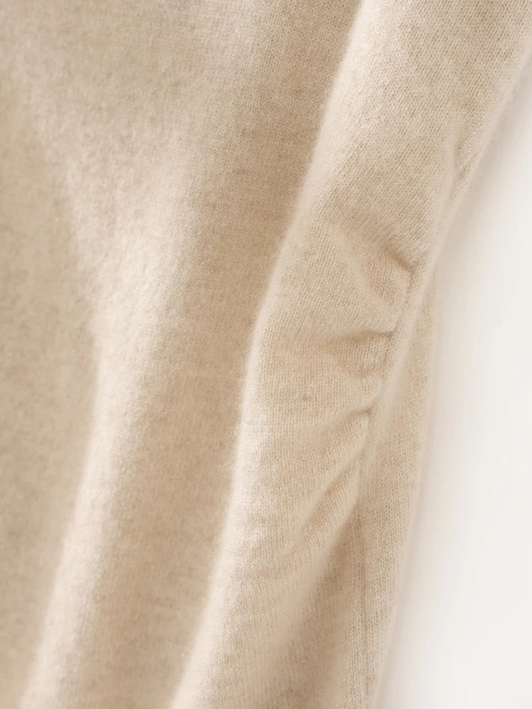 Close-up of beige fabric texture