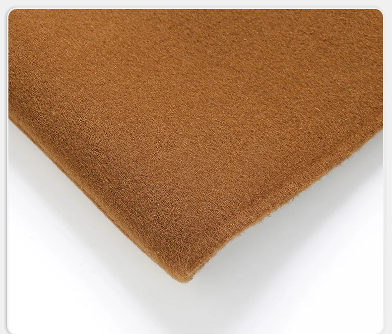 Brown fabric swatch on a white background
