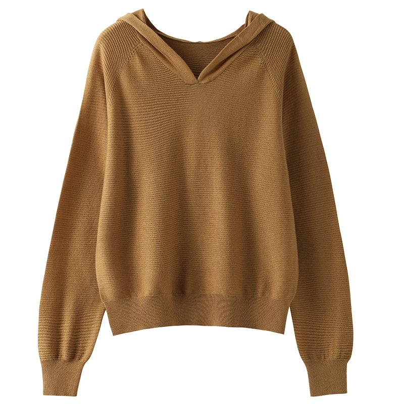 Brown hoodie on a white background