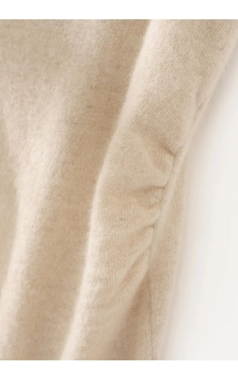 Close-up of beige fabric texture